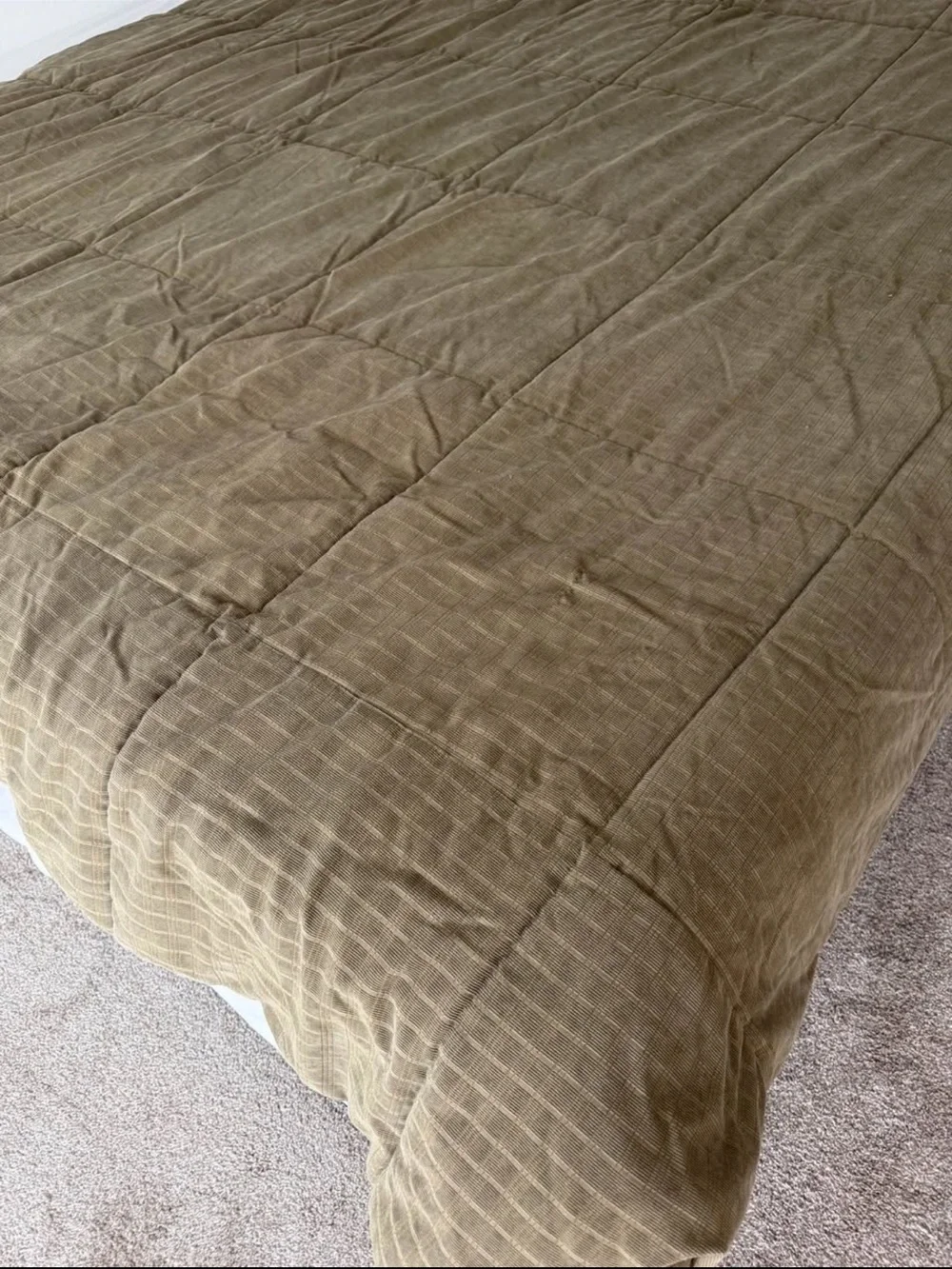 Better Homes And Gardens Olive Green Quilted Comforter